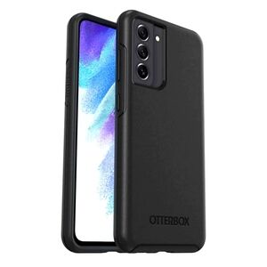OtterBox SYMMETRY SERIES Case for Samsung Galaxy S21 FE 5G - Black. Preowned